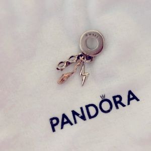 Pandora Harry Potter charm-glasses, nimbus 2000 and and lightning bolt.